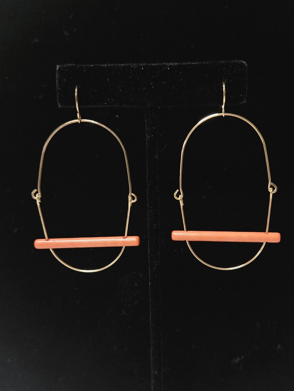 Leslie Curtis | Agate And Gold Earring